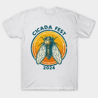 Entomology Cicada Lover Cicada Fest 2024 T-Shirt